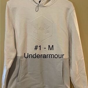 Under Armour Men's Off-White Hoodie